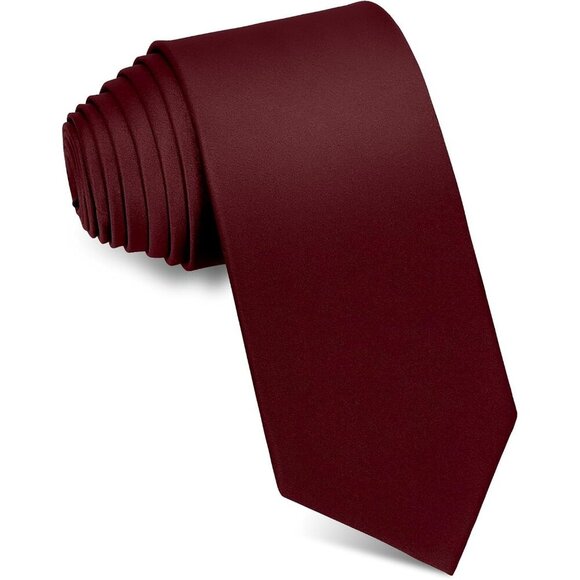 🆕Men's Purple Ties  3.15" (8CM) Necktie Plain Formal Business Ties - Picture 3 of 6
